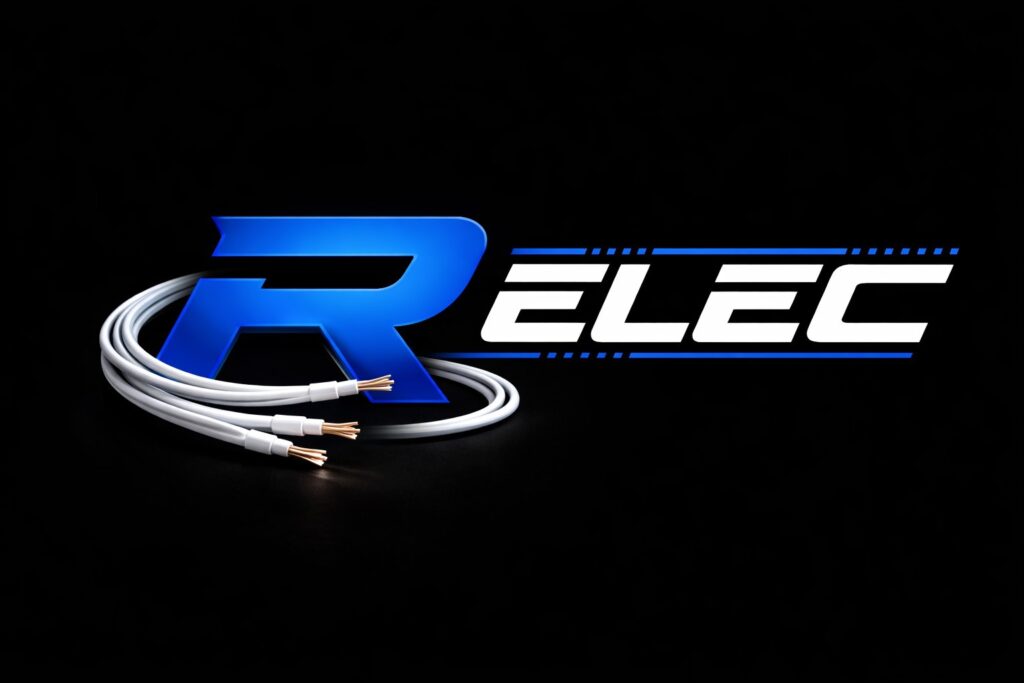 logo R ELEC électricien à Issoire et Cournon d’Auvergne
